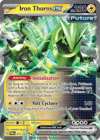 Iron Thorns ex (077/167) (SV06: Twilight Masquerade)