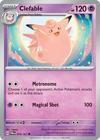 Clefable (079/167) (SV06: Twilight Masquerade)
