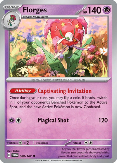 Florges (088/167) (SV06: Twilight Masquerade)