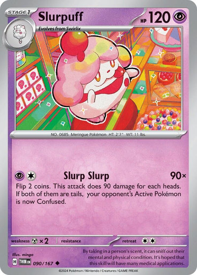 Slurpuff (090/167) (SV06: Twilight Masquerade)