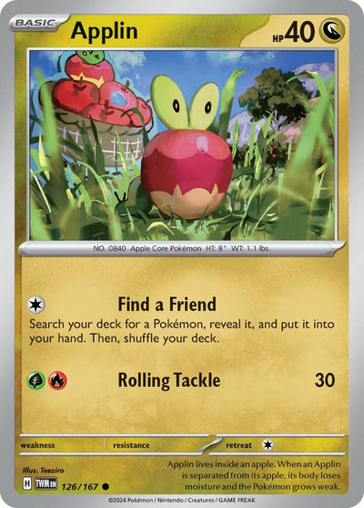 Applin (126/167) (SV06: Twilight Masquerade)