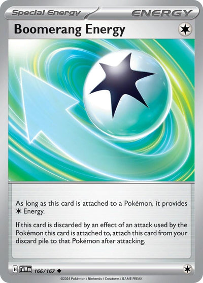 Boomerang Energy (166/167) (SV06: Twilight Masquerade)