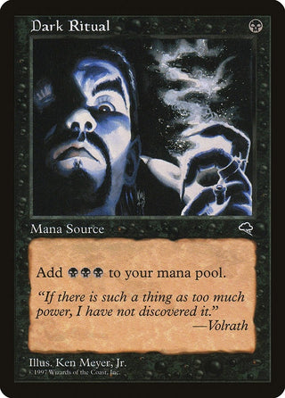 Dark Ritual (118) [TMP] - MTG Single