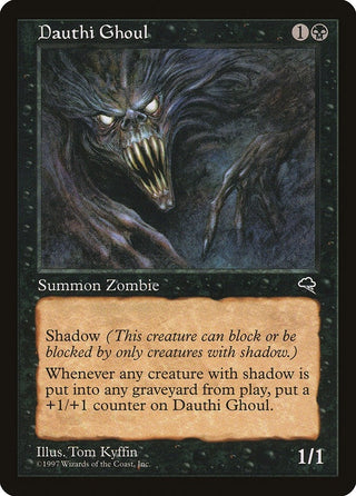 Dauthi Ghoul (121) [TMP] - MTG Single