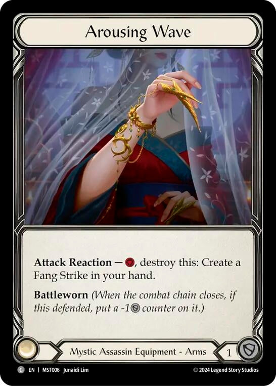 Arousing Wave (6) [MST] - Flesh and Blood TCG Single
