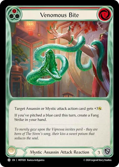 Venomous Bite (Red) (20) [MST]