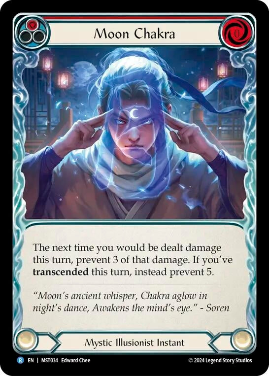 Moon Chakra (Red) (34) [MST] - Flesh and Blood TCG Single