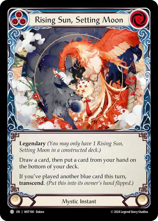 Rising Sun Setting Moon // Inner Chi (100) [MST] - Flesh and Blood TCG Single