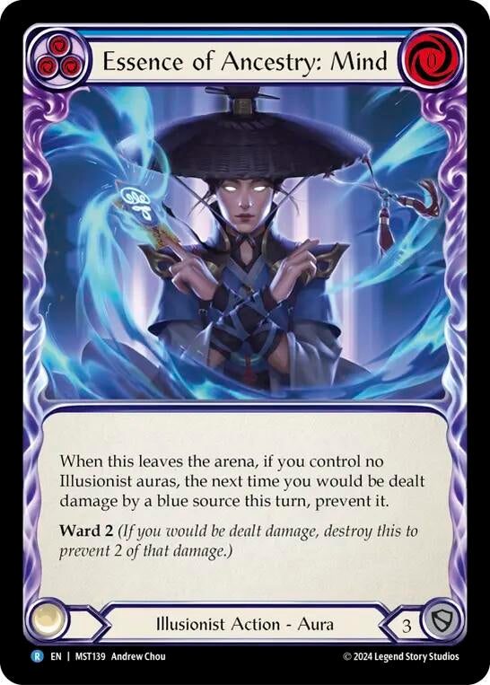 Essence of Ancestry: Mind (139) [MST] - Flesh and Blood TCG Single