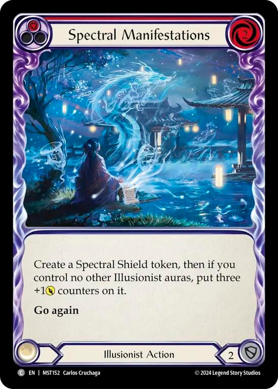 Spectral Manifestations (Red) (152) [MST] - Flesh and Blood TCG Single