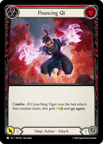 Pouncing Qi (Red) (182) [MST]