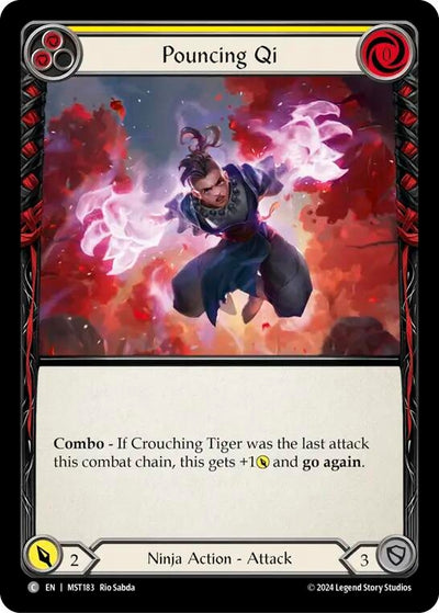 Pouncing Qi (Yellow) (183) [MST]