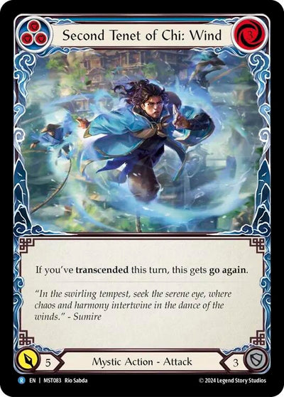 Second Tenet of Chi: Wind (83) [MST]
