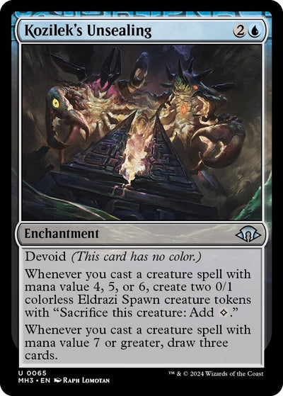 Kozilek's Unsealing (65) [MH3]