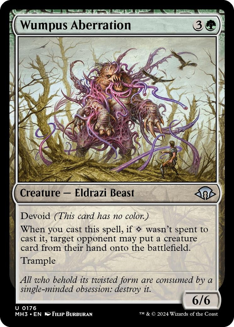Wumpus Aberration (176) [MH3] - MTG Single