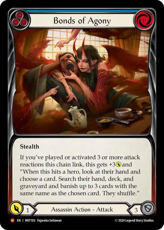 Bonds of Agony (103) [MST] - Flesh and Blood TCG Single