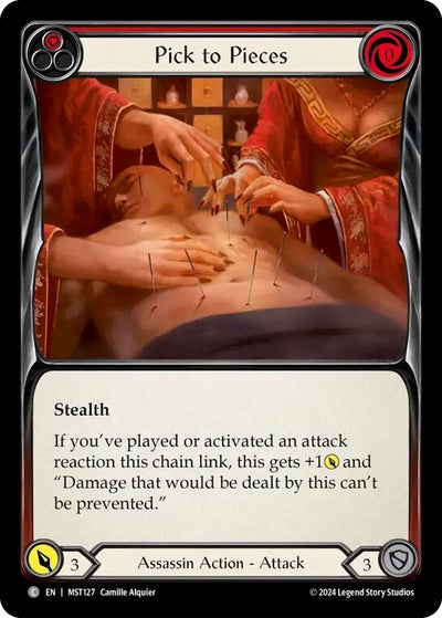 Pick to Pieces (Red) (127) [MST]