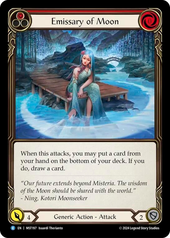 Emissary of Moon (197) [MST] - Flesh and Blood TCG Single