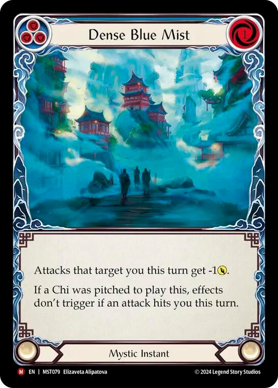 Dense Blue Mist (79) [MST] - Flesh and Blood TCG Single