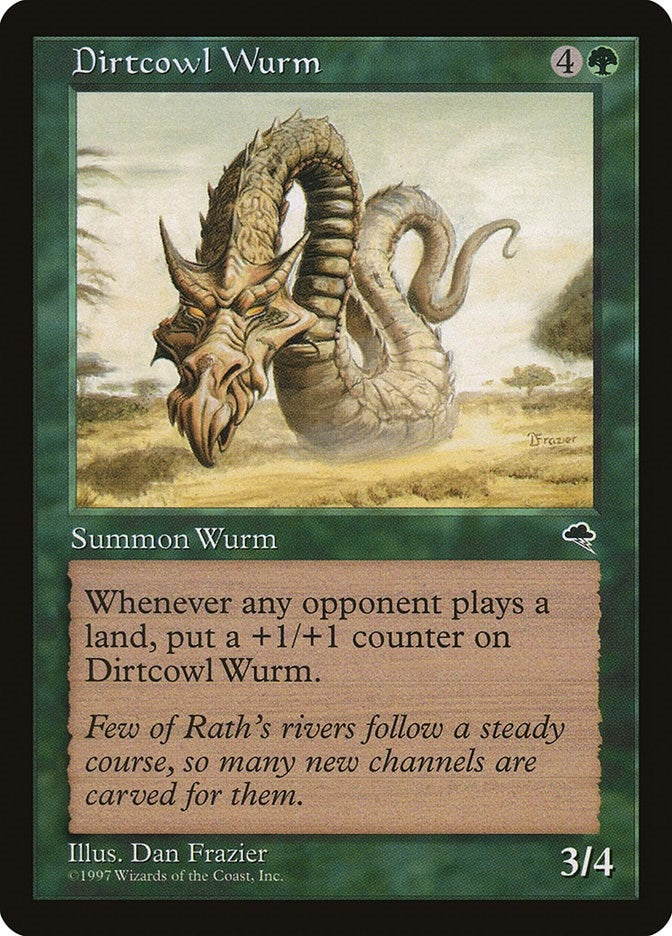 Dirtcowl Wurm (221) [TMP] - MTG Single