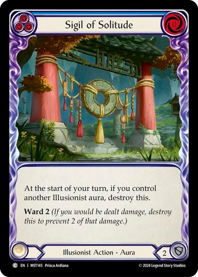 Sigil of Solitude (Blue) (145) [MST]