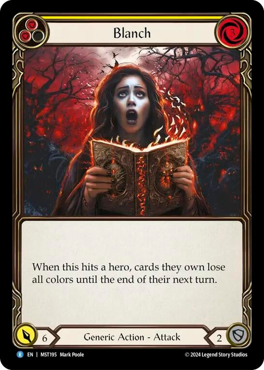 Blanch (Yellow) (195) [MST] - Flesh and Blood TCG Single