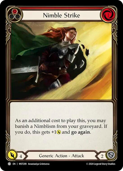 Nimble Strike (Red) (209) [MST]