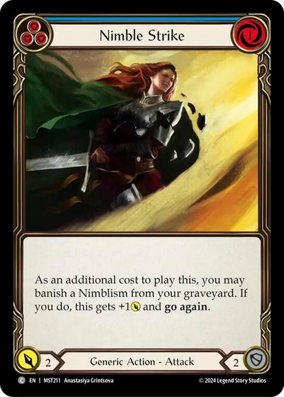 Nimble Strike (Blue) (211) [MST]