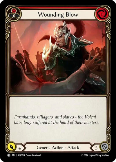Wounding Blow (Red) (215) [MST]