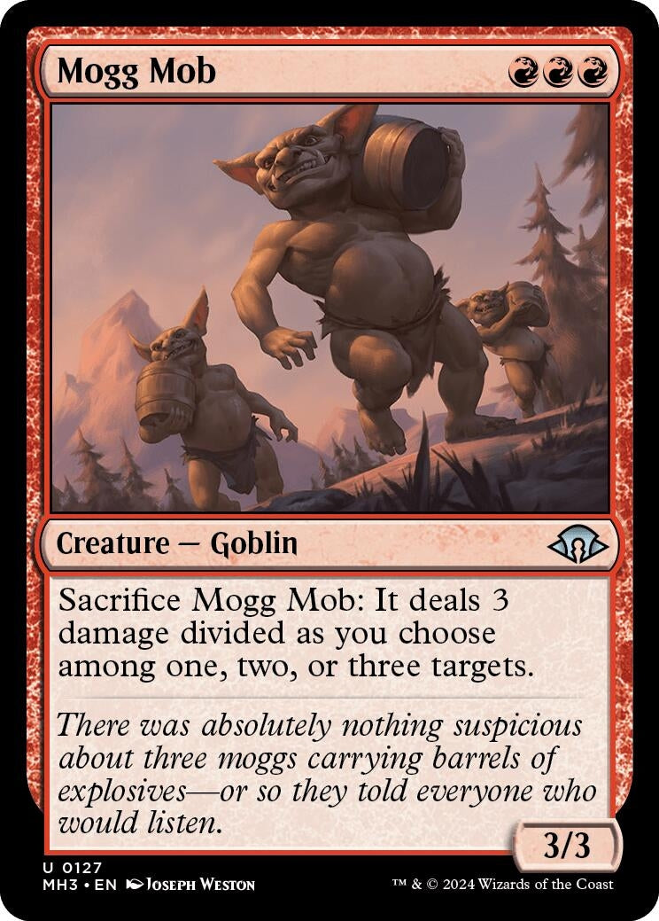 Mogg Mob (127) [MH3] - MTG Single