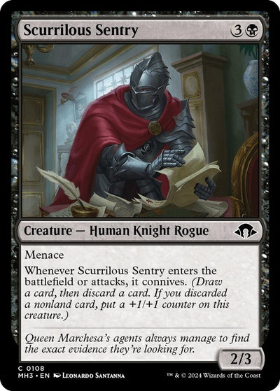 Scurrilous Sentry (108) [MH3]