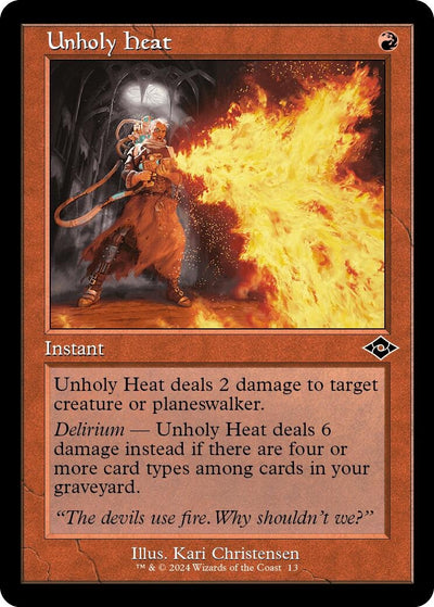 Unholy Heat (Retro Frame) (13) [MH2]