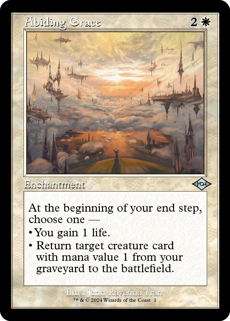 Abiding Grace (Retro Frame) (1) [MH2] - MTG Single