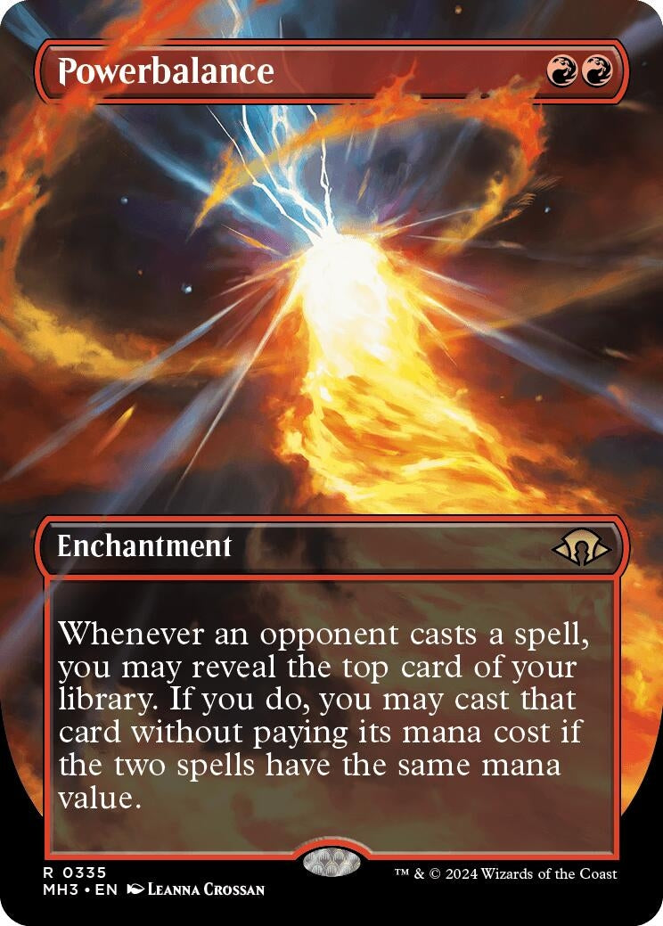 Powerbalance (Borderless) (335) [MH3] - MTG Single