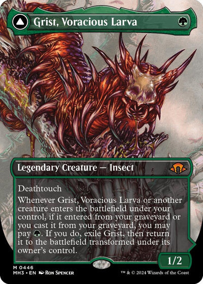Grist, Voracious Larva (Borderless) (446) [MH3]
