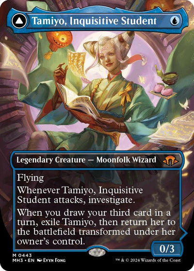 Tamiyo, Inquisitive Student (Borderless) (443) [MH3]