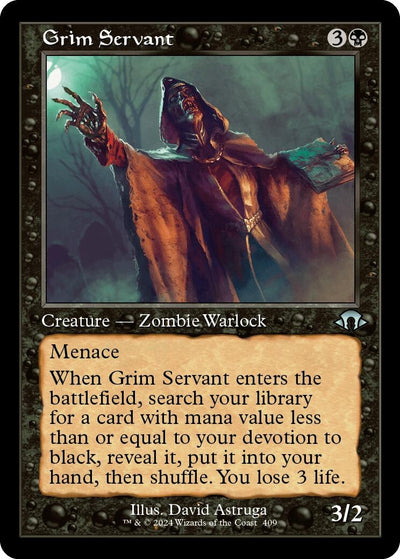 Grim Servant (Retro Frame) (409) [MH3]
