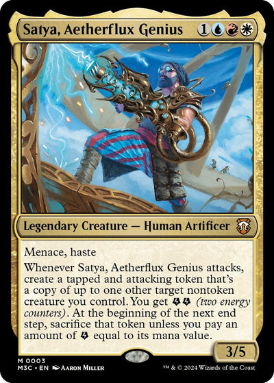 Satya, Aetherflux Genius (3) [M3C]
