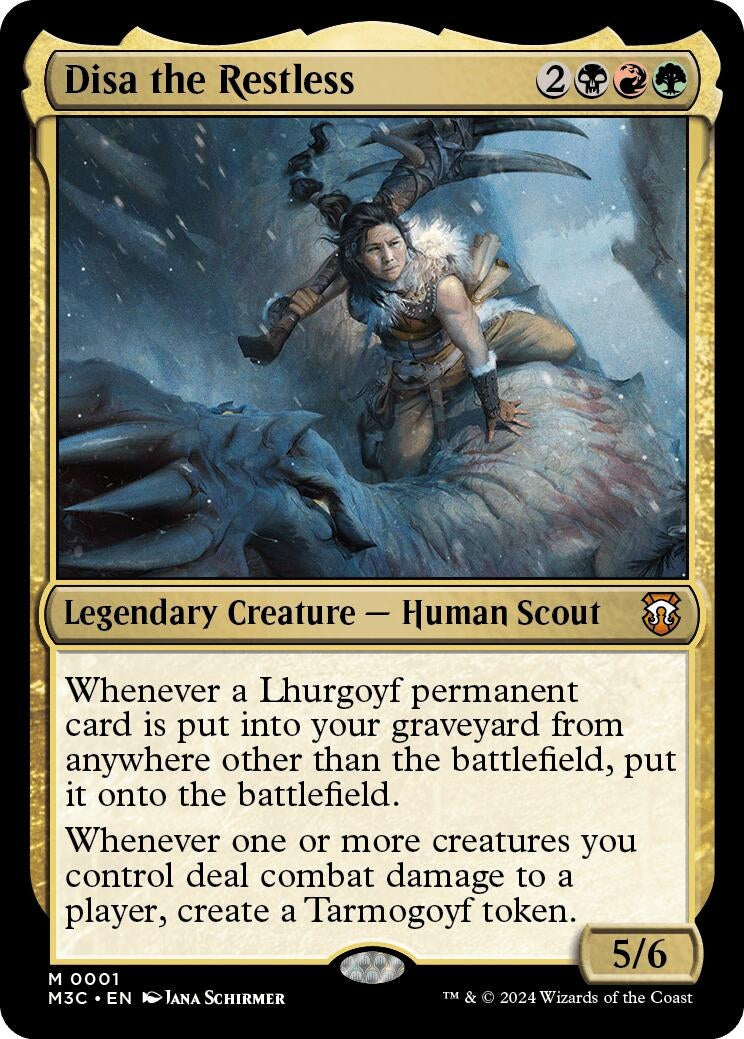 Disa the Restless (1) [M3C] - MTG Single