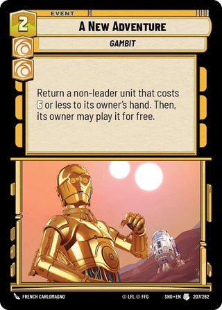 A New Adventure (207) (SHD) - Star Wars: Unlimited Single