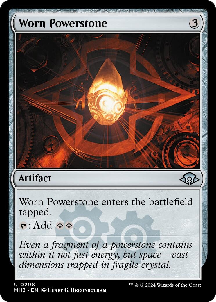 Worn Powerstone (298) [MH3] - MTG Single