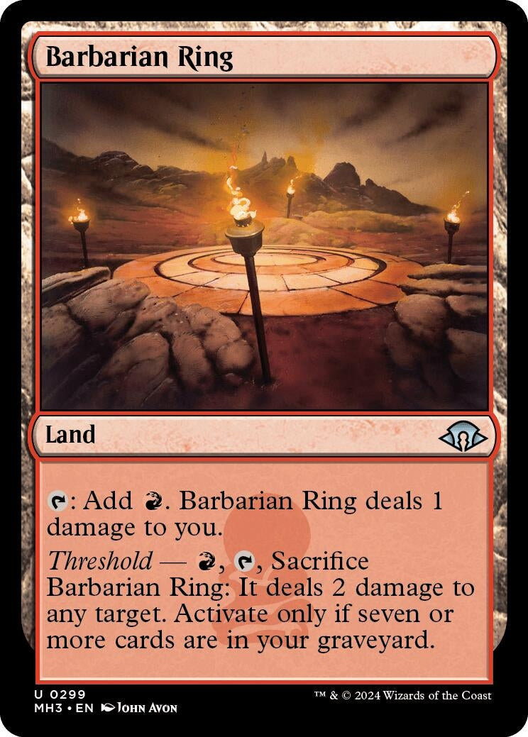Barbarian Ring (299) (Modern Horizons 3) (MH3)