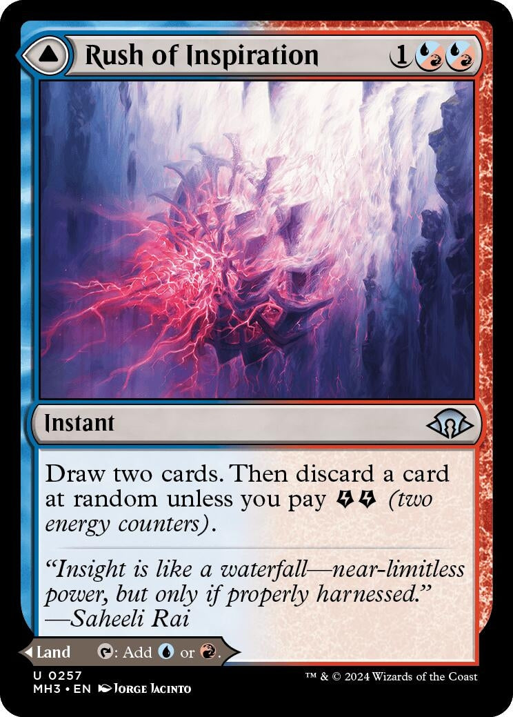Rush of Inspiration (257) [MH3] - MTG Single