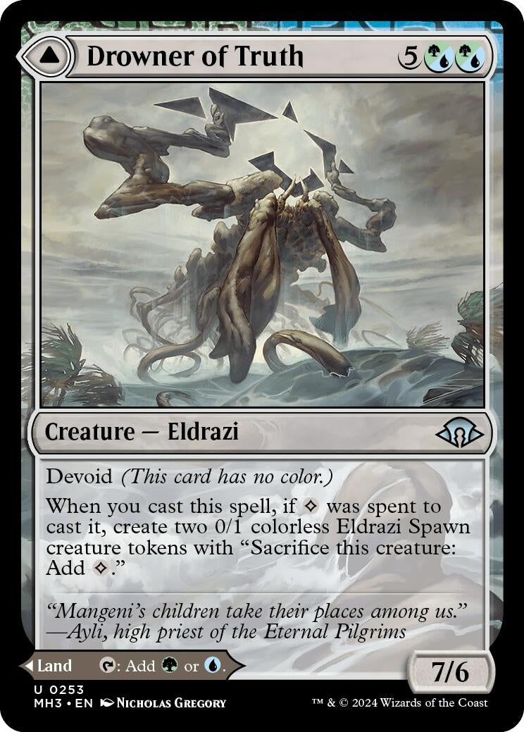Drowner of Truth (253) [MH3] - MTG Single