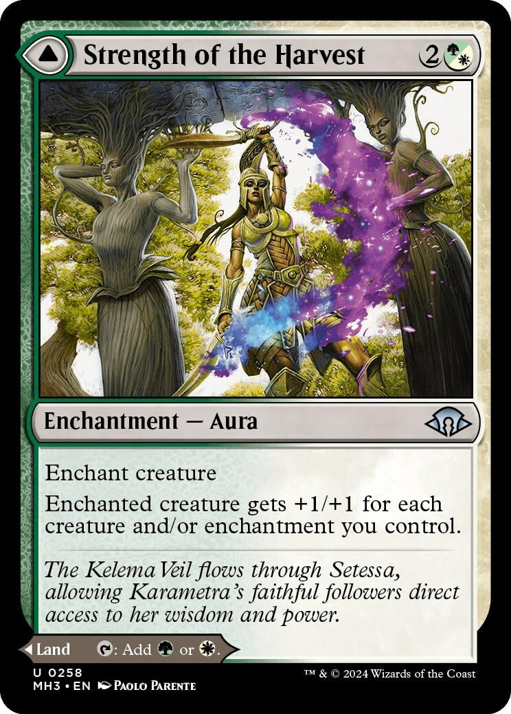 Strength of the Harvest (258) [MH3] - MTG Single