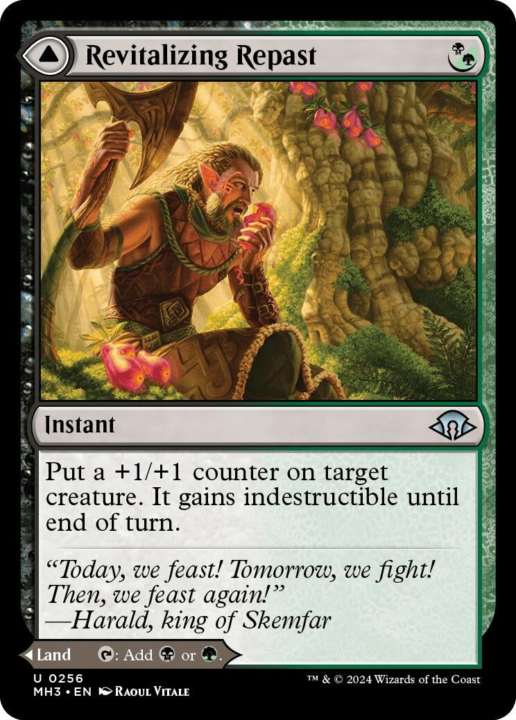 Revitalizing Repast (256) [MH3] - MTG Single