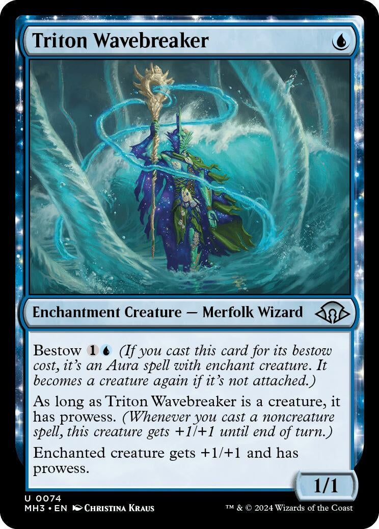 Triton Wavebreaker (74) [MH3] - MTG Single