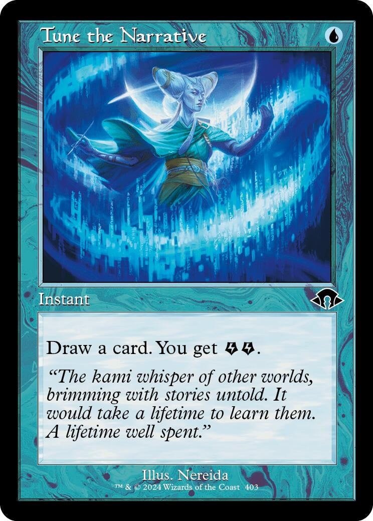 Tune the Narrative (Retro Frame) (403) [MH3] - MTG Single
