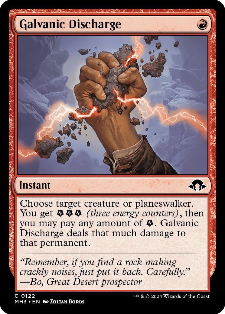 Galvanic Discharge (122) [MH3] - MTG Single