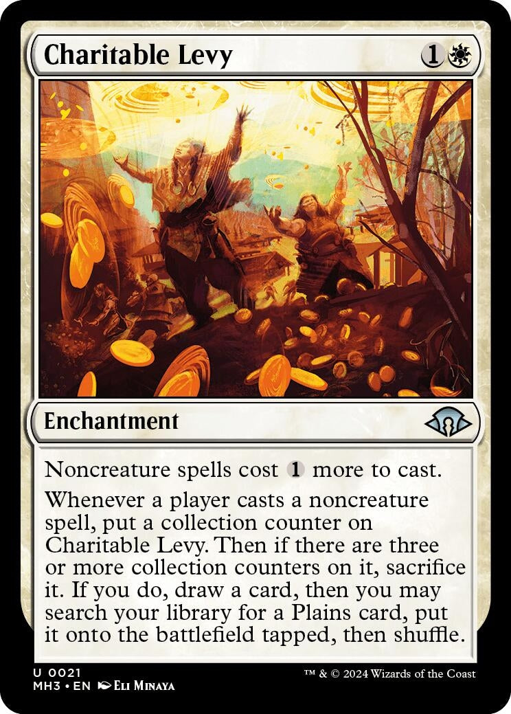 Charitable Levy (21) [MH3] - MTG Single